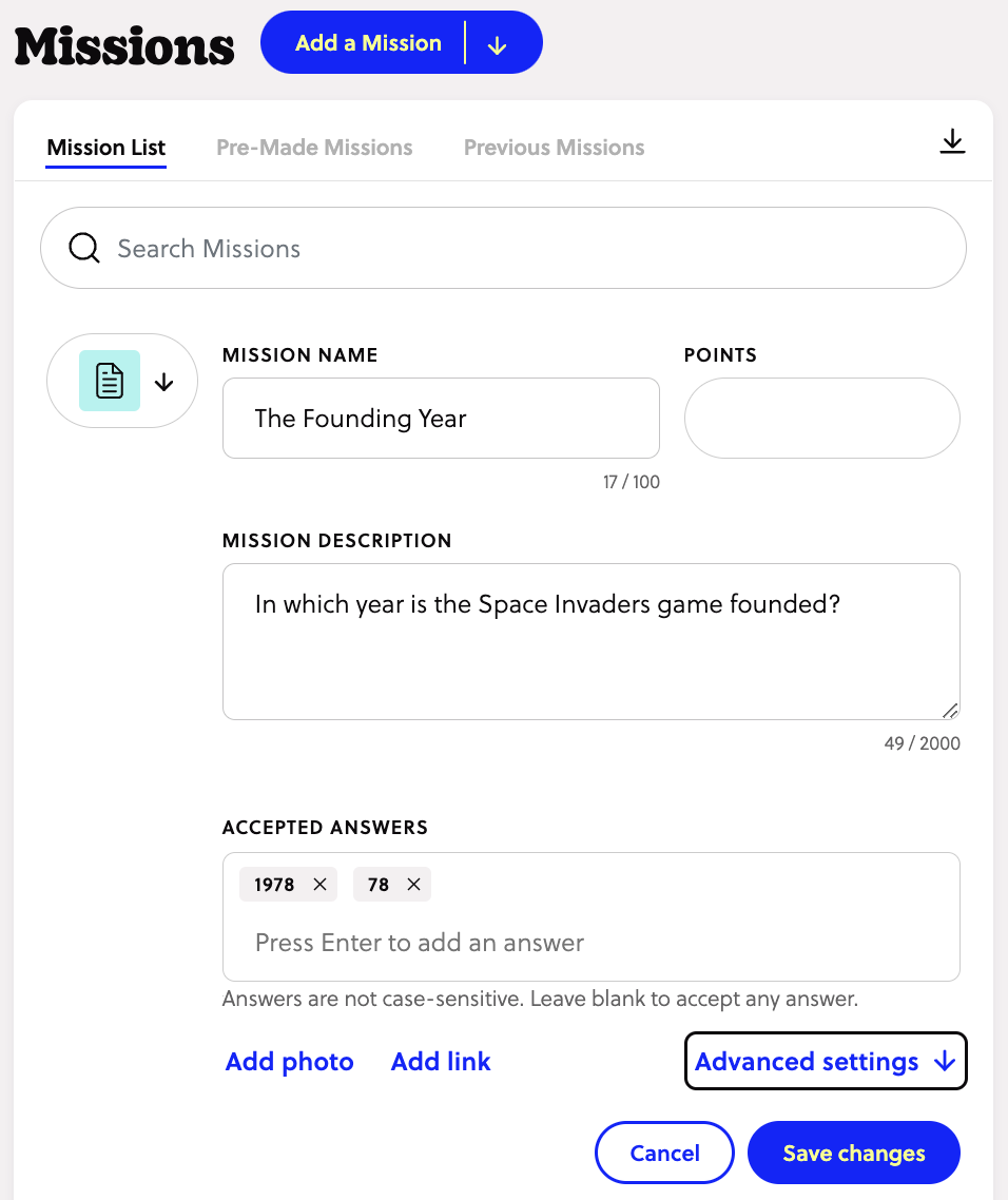 goosechase game builder