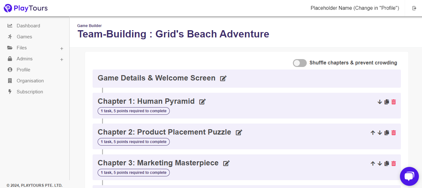image of playtours game builder