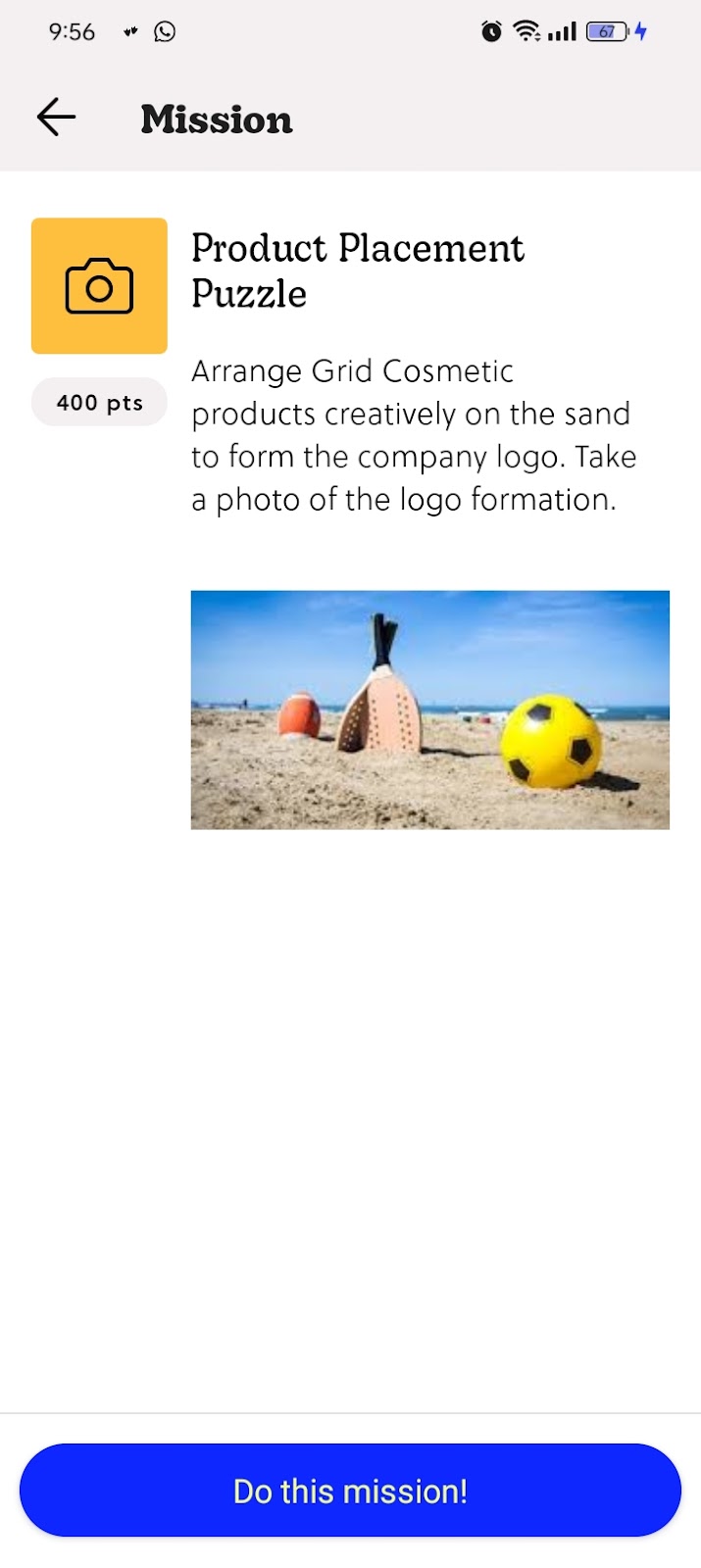 image of goosehase app game creation